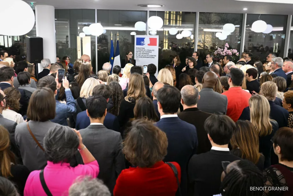 Cérémonie de vœux au ministère